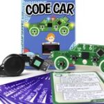 Let's Start Coding Code Car Toy, a fun STEM learning tool for boys and girls aged 8-12, designed to introduce coding concepts in an interactive way.