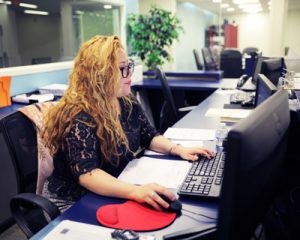 Students at Career Technical Institute Washington DC gaining computer skills for medical coding and billing careers